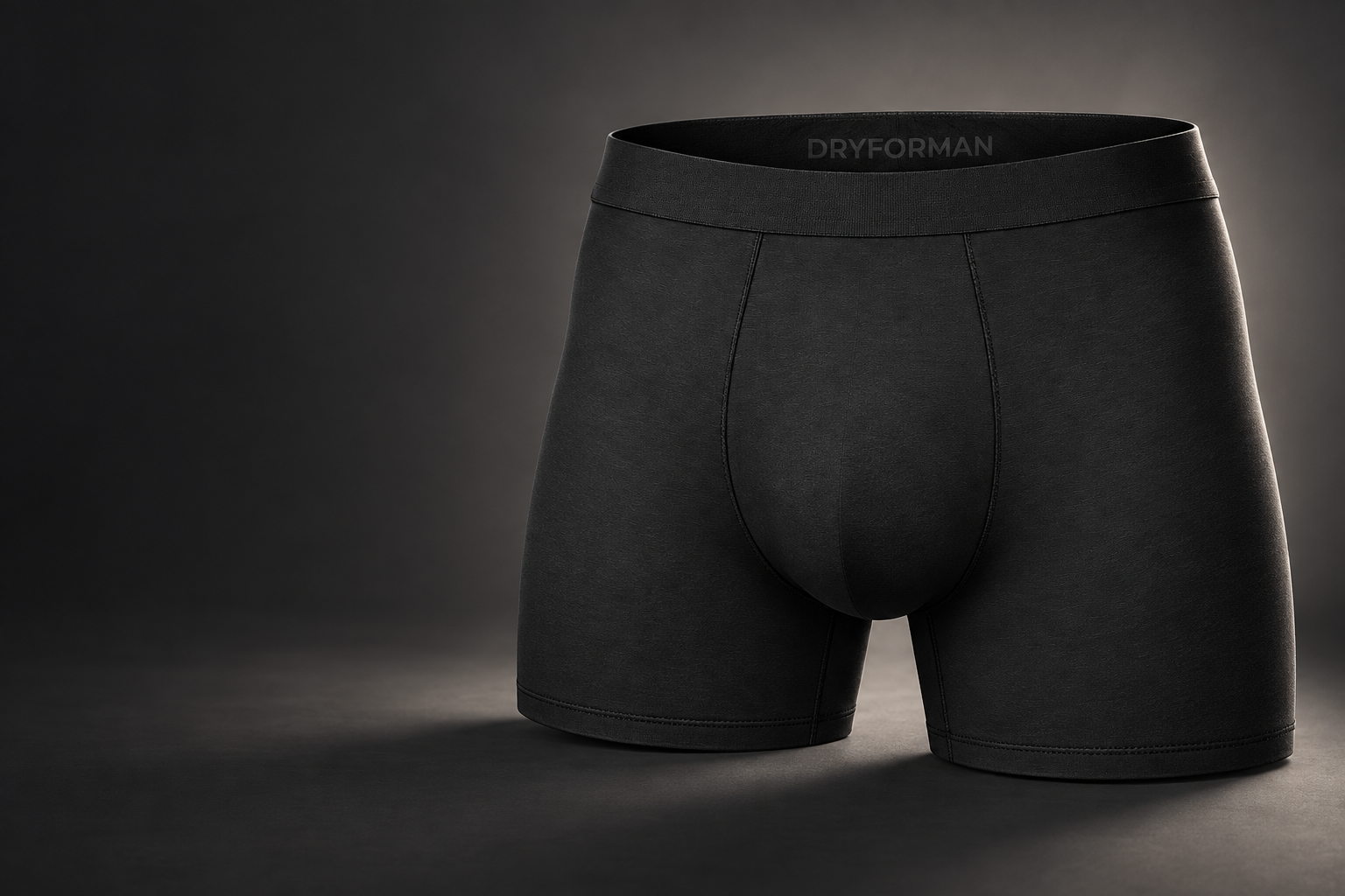 DRYFORMAN black all-day protection boxer briefs